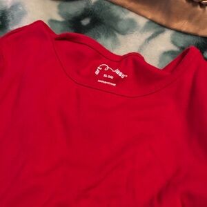 Art Class Bold Red Shirt